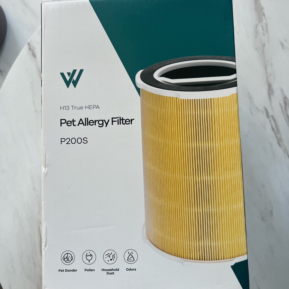 WELOV P200S/P200Pro H13 True HEPA Filter-Yellow-1 Pack Replacement New in Box